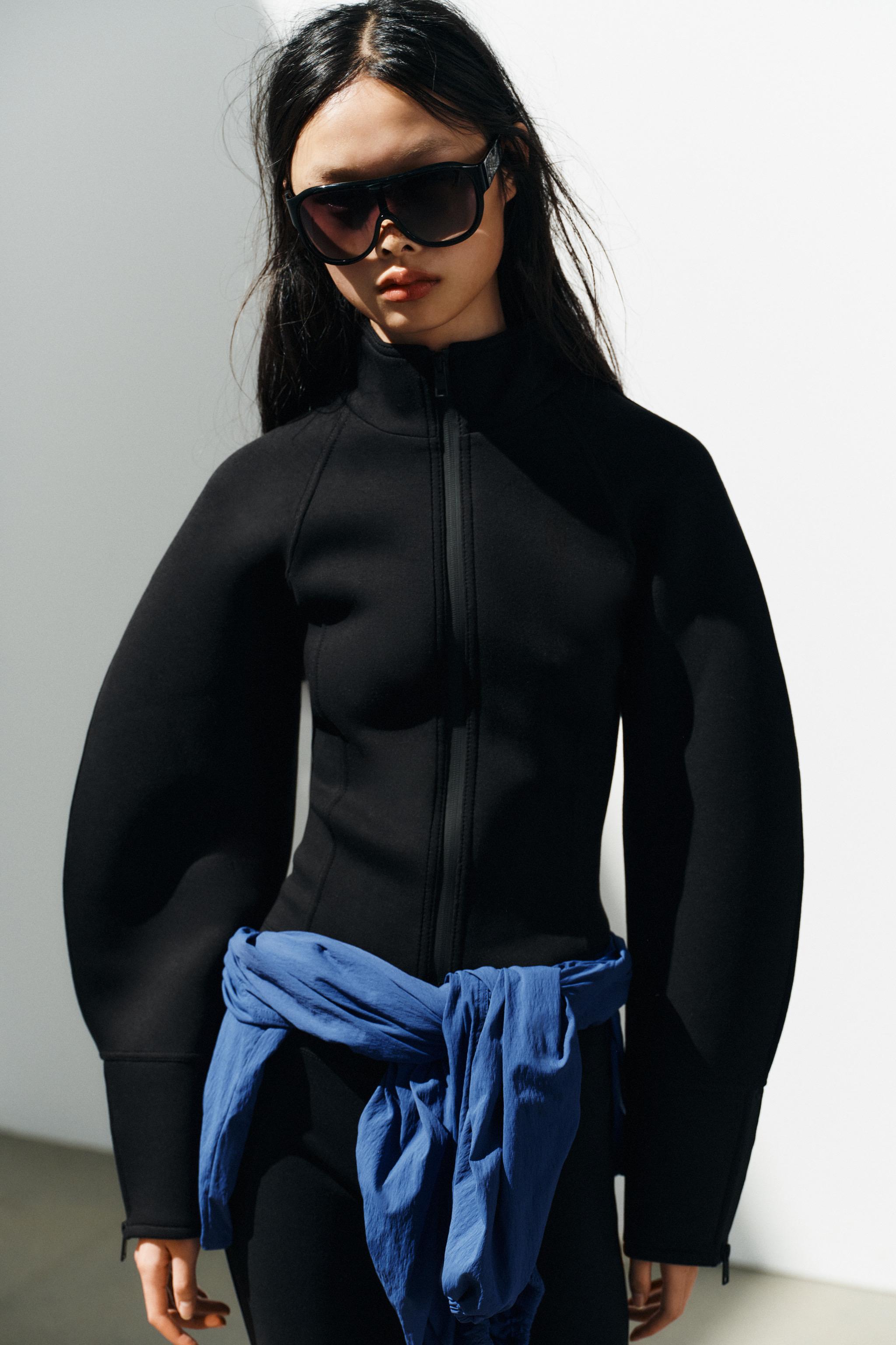 ZIPPER DETAIL JACKET